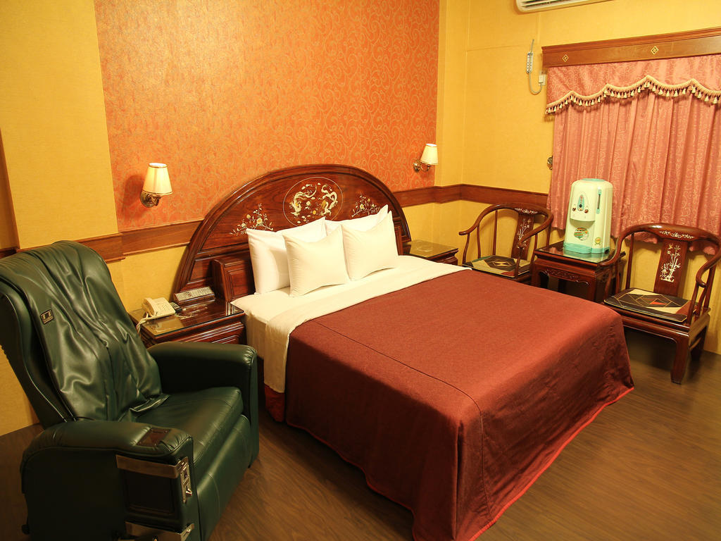 Fukun 5 Motel Jiaoxi Zimmer foto