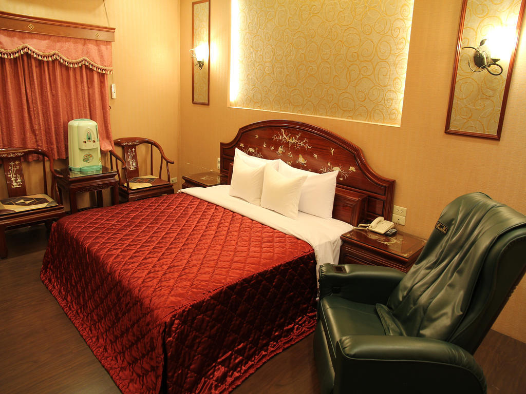 Fukun 5 Motel Jiaoxi Zimmer foto